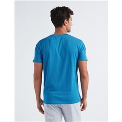 Pyjamas T-shirt, Men, Blue