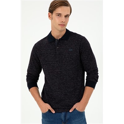 Erkek Lacivert Sweatshirt