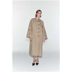 TRENCH OVERSIZE BOTONES