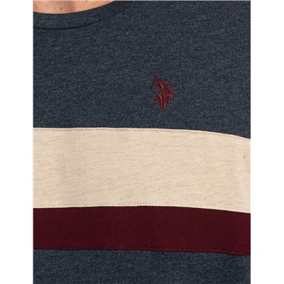 COLORBLOCK LONG SLEEVE JERSEY T-SHIRT