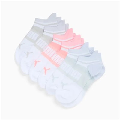 PUMA Women's Terry Low-Cut Socks (6 Pairs)