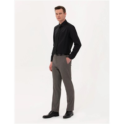 Kahverengi Slim Fit Kumaş Pantolon