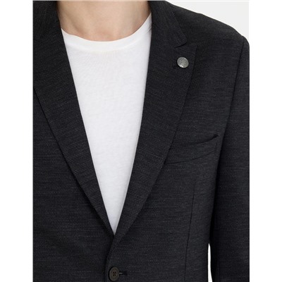 Antrasit Ekstra Slim Fit Spor Takım Elbise