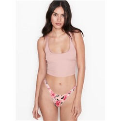 Bombshell Shine Strap Brazilian Panty