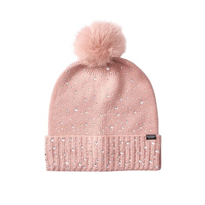 VICTORIA'S SECRET Pom-Pom Hat