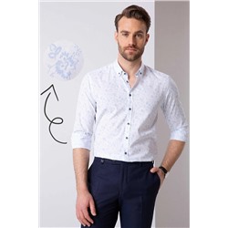 Pierre Cardin Açık Mavi Slim Fit Gömlek G021GL004.000.879970