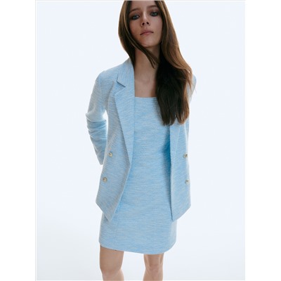Minikleid aus Tweed