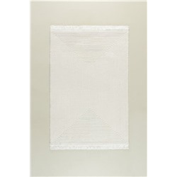 Diane Saçaklı Halı - Krem - 160x230 cm