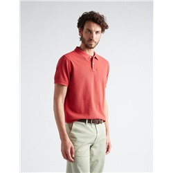 Piquet Polo, Men, Red