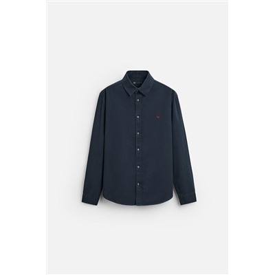 CAMISA TWILL BORDADO