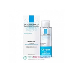 La Roche Posay Hydreane Crème Hydratante Légère 40ml + Eau Micellaire 50ml OFFERTE