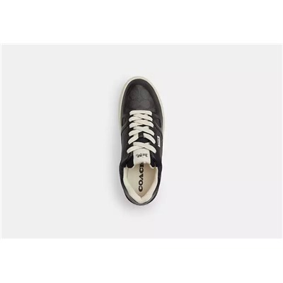Clip Court Low Top Sneaker In Signature Canvas