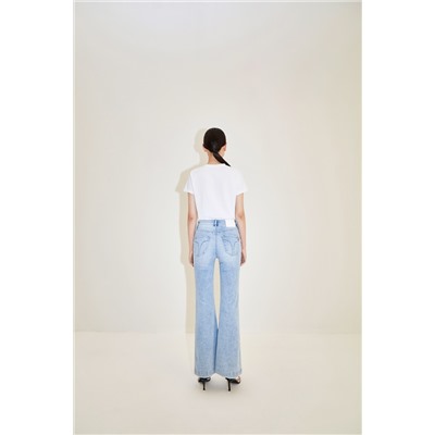 Camiseta Blanco y rosa