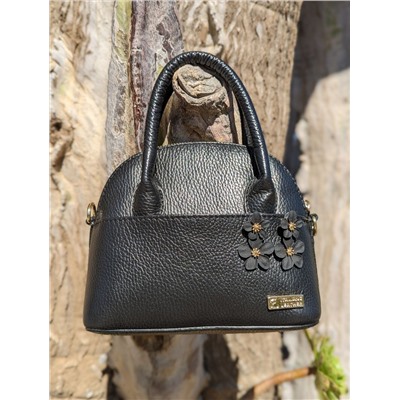 Ab.Zapatos PELLE Peque (550) Negro+Pendientes flores PA3768 Negro