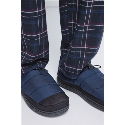 Zapatilla casa acolchada nylon