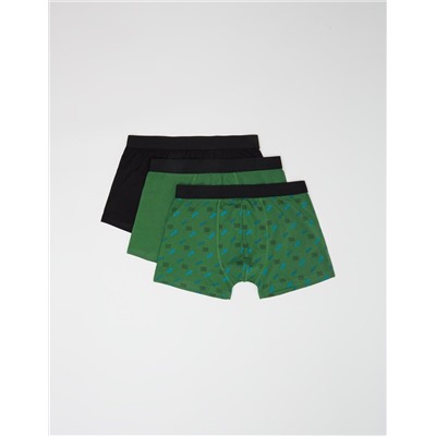 3 Boxers Pack, Men, Multicolour