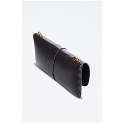 Bandolera de piel - Negro - Firenze Artegiani