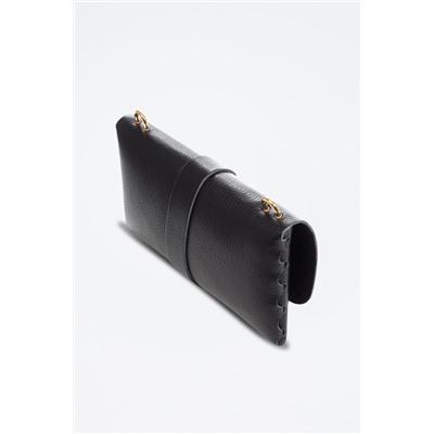 Bandolera de piel - Negro - Firenze Artegiani