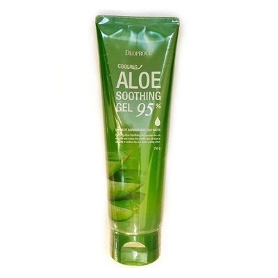 DEOPROCE COOLING ALOE SOOTHING GEL Успокаивающий гель для тела с экстрактом алоэ вера и охлаждающим эффектом 250г