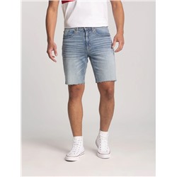 SLIM STRAIGHT 5 POCKET DENIM SHORTS