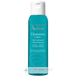 Avène Cleanance - Gel Nettoyant - Peaux Grasses à Imperfections - 100 ml