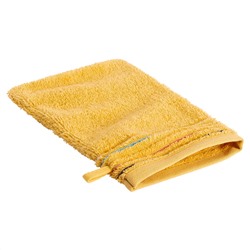 Waschhandschuh mit Streifenbordüre