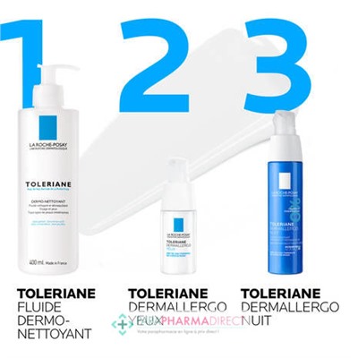 La Roche Posay Tolériane Dermallergo Nuit - Soin Hyrdatant 40ml