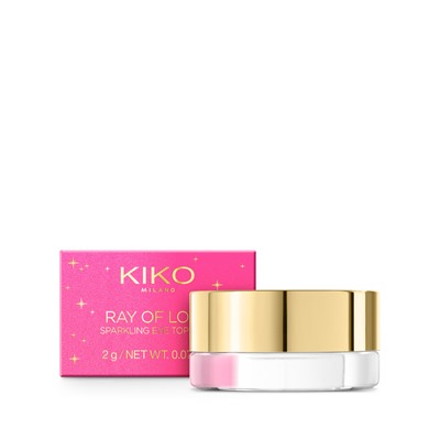 ray of love sparkling eye top coat