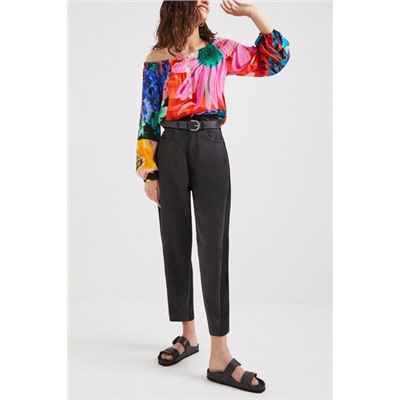 Blusa floral M. Christian Lacroix