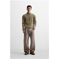 SUDADERA CREMALLERA LAVADA