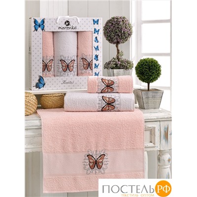 11634 Комп. Пол. MERZUKA махр. в короб. (50x90/2)(70х140/1) 3 шт. KONTES пудра