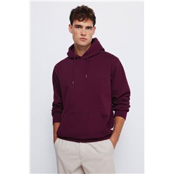 Sudadera capucha básica