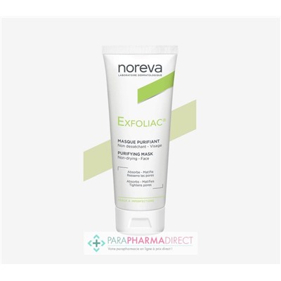 Noreva Exfoliac Masque Purifiant Peaux à Imperfections 50 ml
