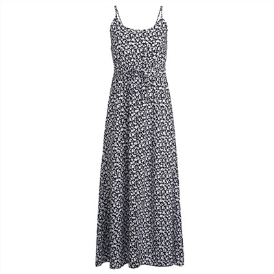 Damen Maxikleid mit Millefleur-Print