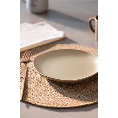 Souci Pasta Tabağı - Bej - 22 cm