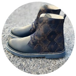 Ab. Zapatos 27025 serpiente MARINO АКЦИЯ