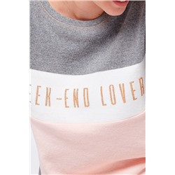 Camiseta Paige Rosa empolvado