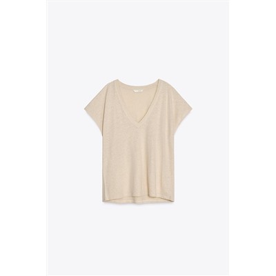 CAMISETA CON LINO