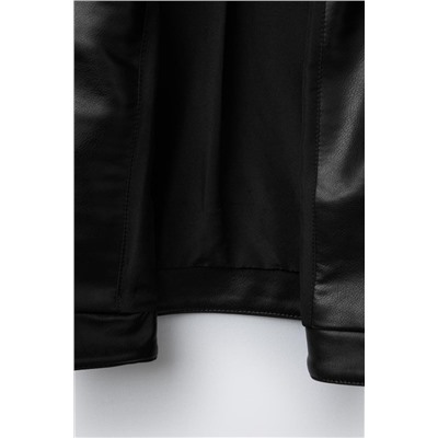 LEATHER EFFECT JACKET