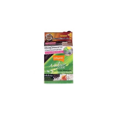 Lolane Nature Code Hair Color Shampoo № 6 Golden Brown / Красящий шампунь без аммиака. Цвет: №6 - золотой шатен