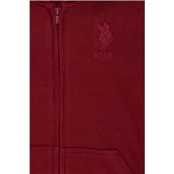 Erkek Çocuk Bordo Basic Sweatshirt
