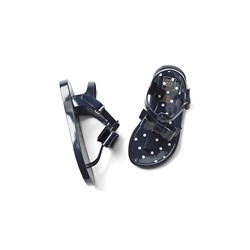 T-strap jelly sandals