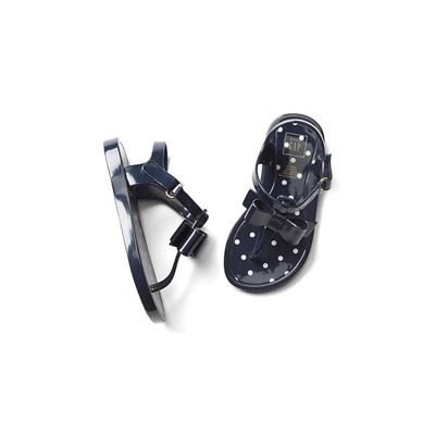 T-strap jelly sandals