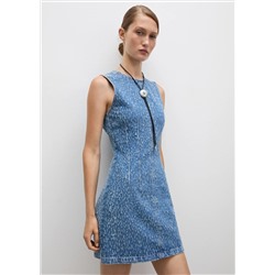 Vestido vaquero corto rotos