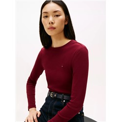 Long-Sleeve Crewneck Favorite T-Shirt