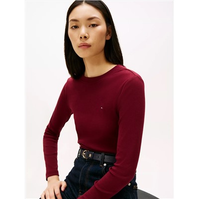 Long-Sleeve Crewneck Favorite T-Shirt