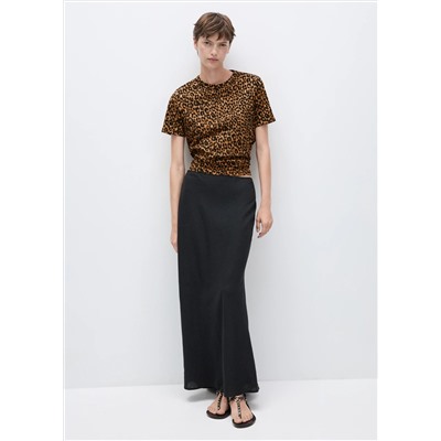 Camiseta algodón animal print