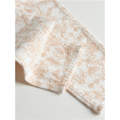 Hose mit Blumenmuster