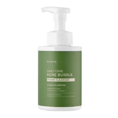 EUNYUL Daily Care Acne Bubble Foam Cleanser Очищающая пенка для умывания для проблемной кожи 500мл