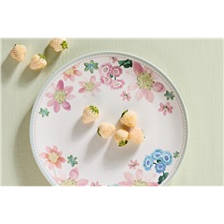 Блюдо, 32 см, фарфор P, круглое, белое, Примула, Primula, 63052
